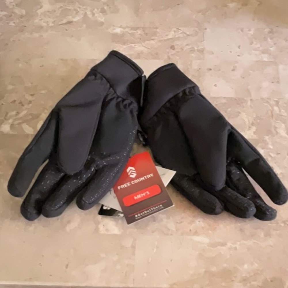 FREE COUNTRY Men’s Ski Gloves  S-M